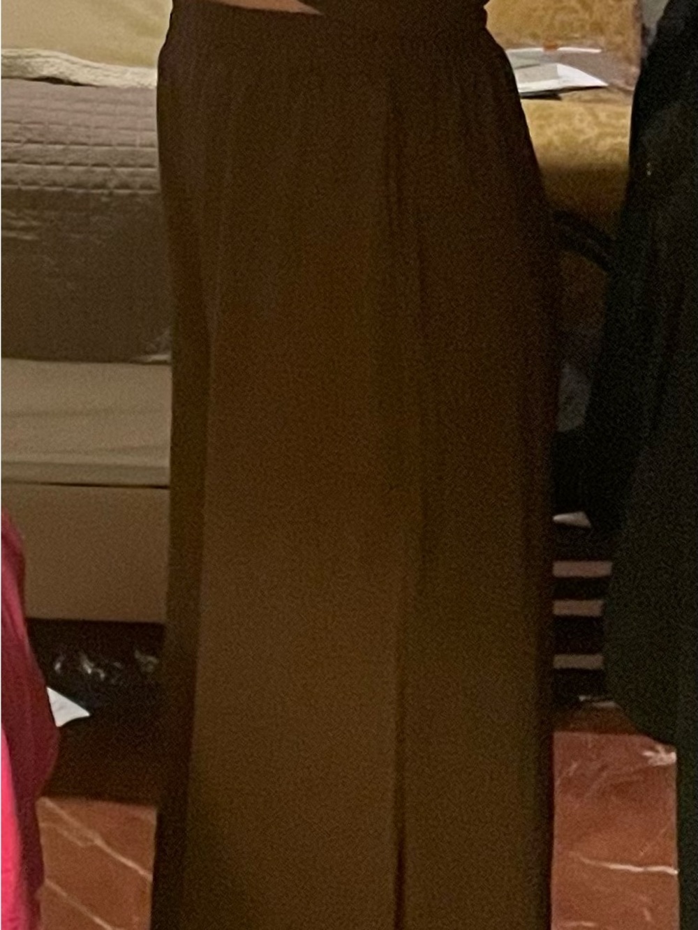 2 piece Wide Leg Brown Women’s Set - Picture 4 of 9